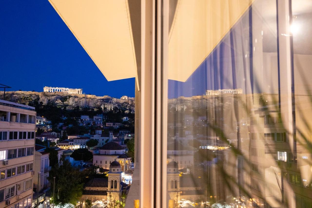 Acrolights By Night Appartement Athene Buitenkant foto