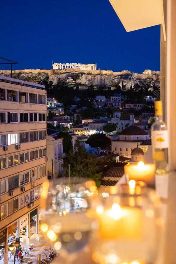 Acrolights By Night Appartement Athene Buitenkant foto
